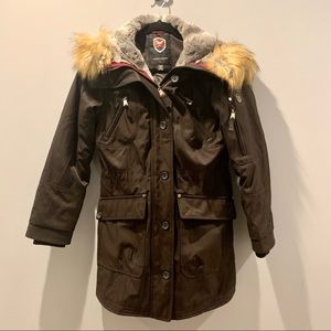 1 MADISON EXPEDITION Brown Winter Jacket, Brown